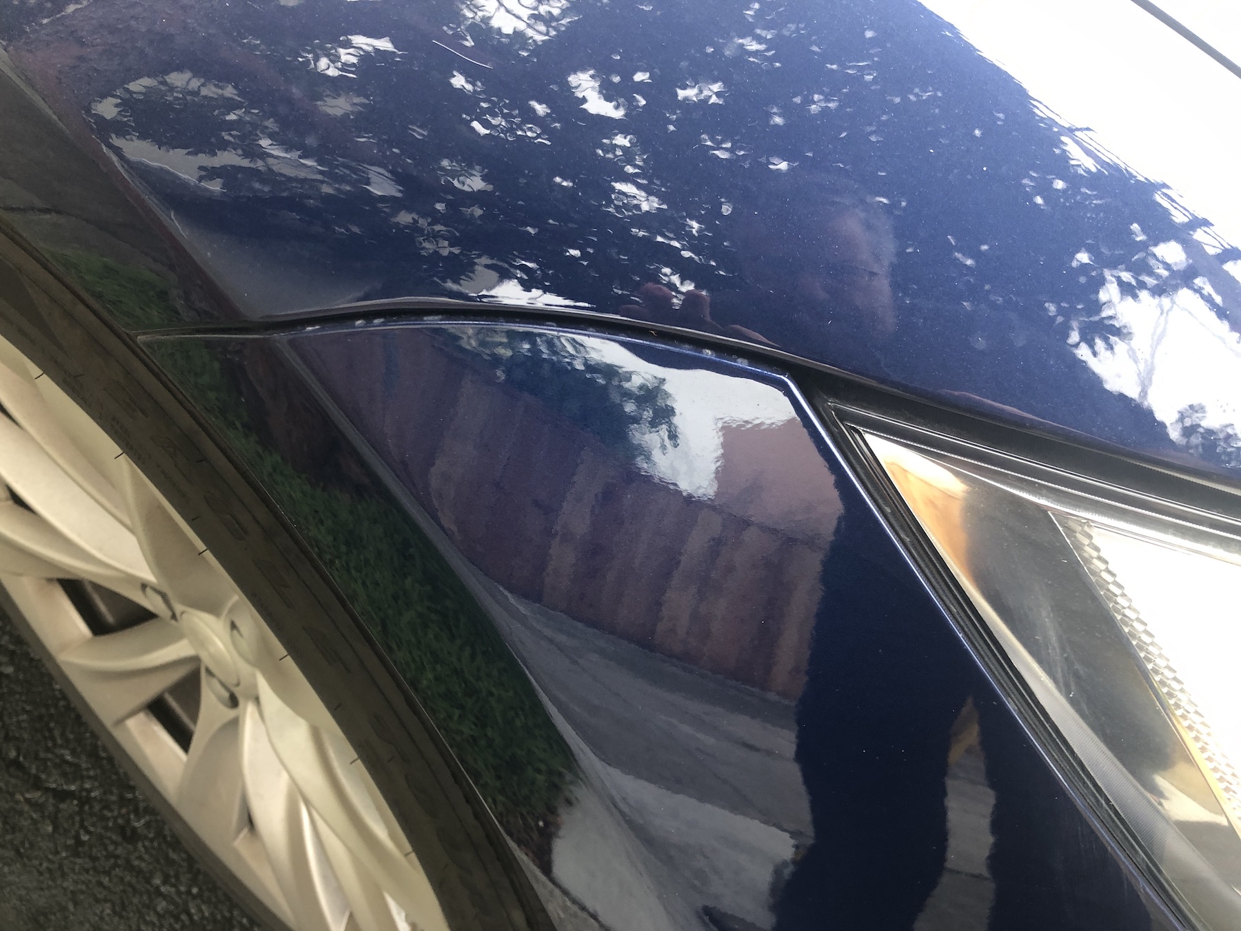 Bummper misalignment